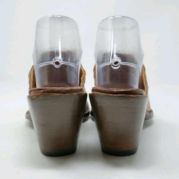 Old Gringo Woman’s Mules Slide Boots Brown Leather - Picture 4 of 8